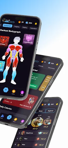 Скриншот 2 — Liftoff - Ranked Gym Workouts