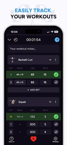 Скриншот 4 — Liftoff - Ranked Gym Workouts
