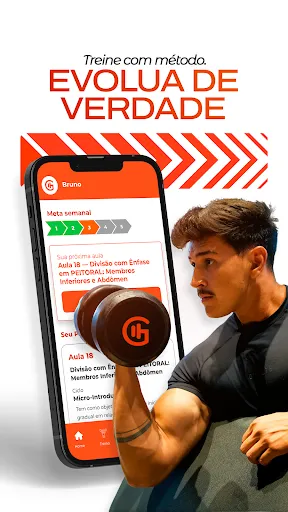 Скриншот 1 — Gymnamic - Treinos de academia