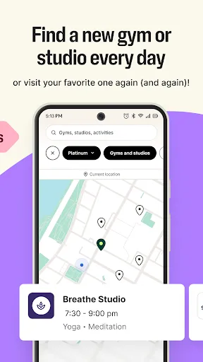 Скриншот 2 — Wellhub (Gympass)