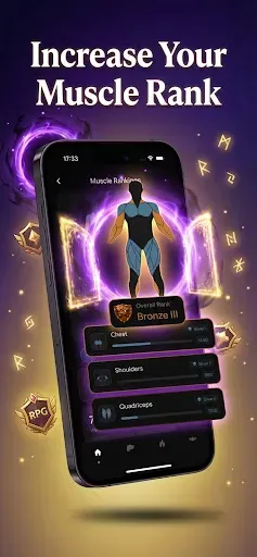 Скриншот 3 — GymLevels: Ranked Gym Workouts