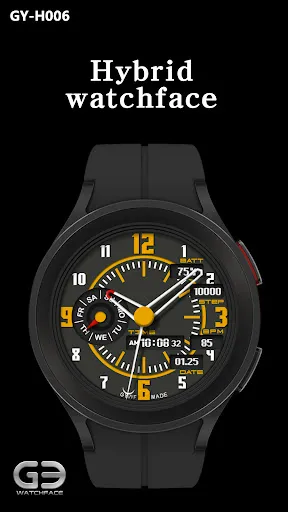 Скриншот 7 — GYH007: Hybrid watchface