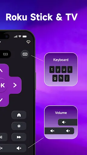 Скриншот 2 — TV Remote - Roku Remote