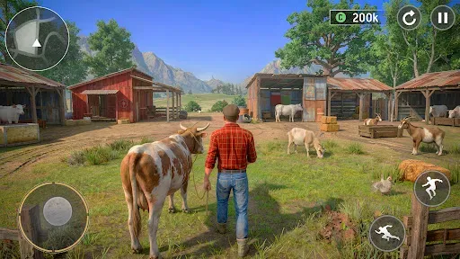 Скриншот 3 — Farm Animal Transport Sim Game