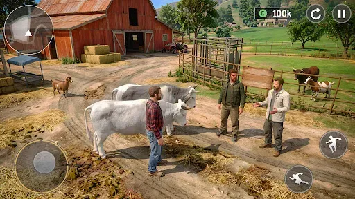 Скриншот 4 — Farm Animal Transport Sim Game