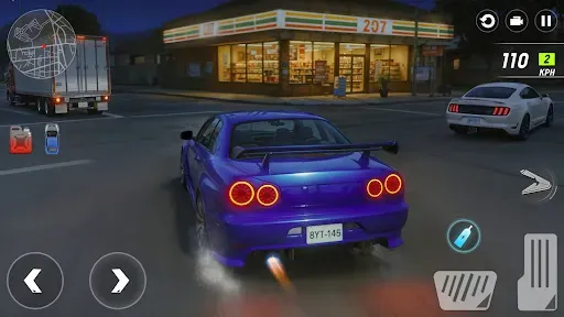Скриншот 8 — Midnight Car Driving Drifting