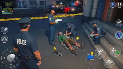 Скриншот 1 — Police Chase Driving Simulator