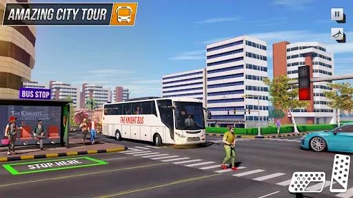Скриншот 3 — Modern Bus: автобусная игра 3d