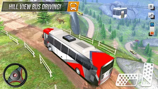 Скриншот 5 — Modern Bus: автобусная игра 3d