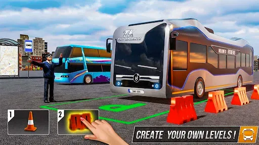 Скриншот 7 — Modern Bus: автобусная игра 3d