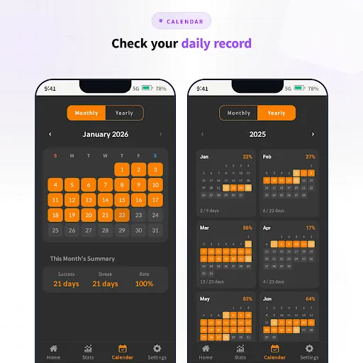 Скриншот 3 — Quit Smoking : Tracker & Timer