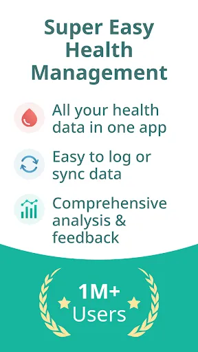 Скриншот 1 — Health2Sync - Diabetes Tracker