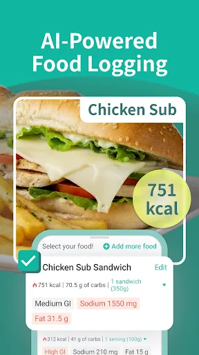 Скриншот 3 — Health2Sync - Diabetes Tracker