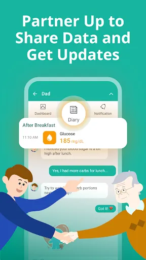 Скриншот 8 — Health2Sync - Diabetes Tracker