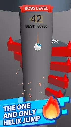 Скриншот 1 — Helix Jump