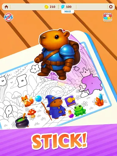 Скриншот 7 — Capybara Puzzle