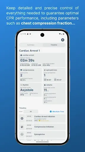 Скриншот 2 — Code Blue - CPR & ACLS Timer