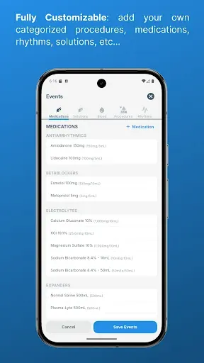 Скриншот 3 — Code Blue - CPR & ACLS Timer