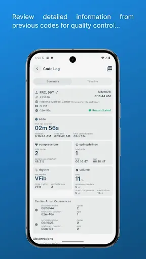 Скриншот 5 — Code Blue - CPR & ACLS Timer