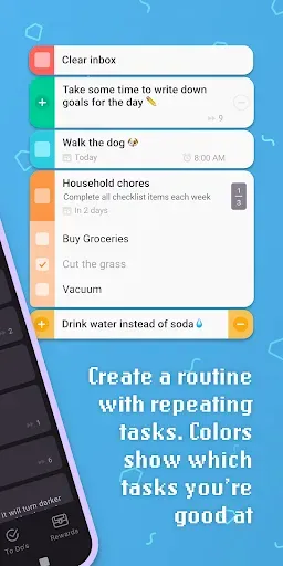Скриншот 2 — Habitica: Gamify your Tasks