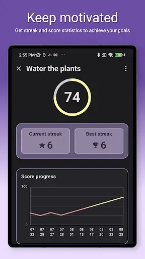 Скриншот 7 — Atomic habits tracker streaks
