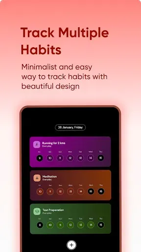 Скриншот 2 — Rise: Habit List