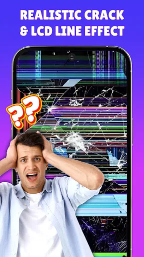 Скриншот 2 — Broken Screen: Crack Effect