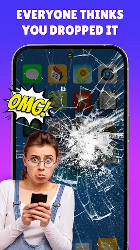 Скриншот 4 — Broken Screen: Crack Effect