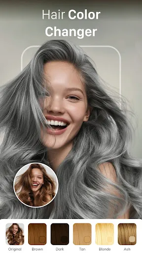 Скриншот 2 — HairApp: AI Hairstyle Try On
