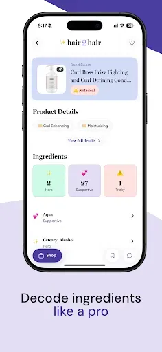 Скриншот 3 — hair2hair - Hair Care Tracker