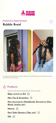 Скриншот 2 — Hair Hub