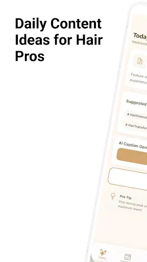 Скриншот 1 — Content Calendar for Hair Pros