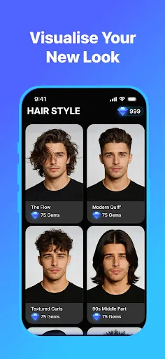 Скриншот 4 — HAIR U: AI Haircut Scanner