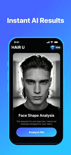 Скриншот 5 — HAIR U: AI Haircut Scanner