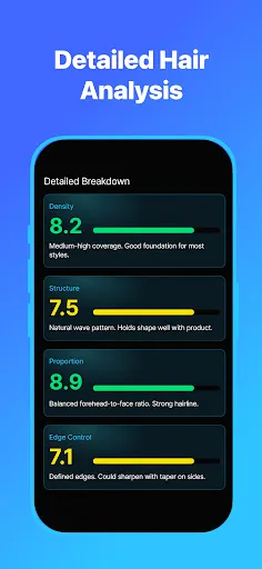 Скриншот 6 — HAIR U: AI Haircut Scanner