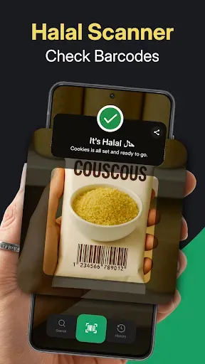 Скриншот 1 — Halal Scanner – Food Checker