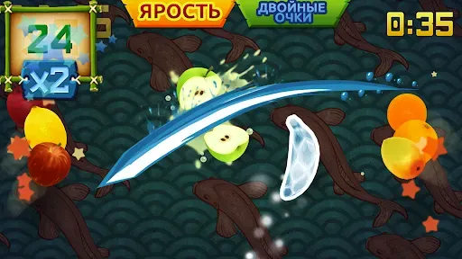 Скриншот 2 — Fruit Ninja Classic