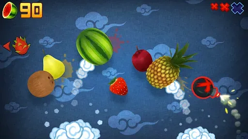 Скриншот 4 — Fruit Ninja Classic+