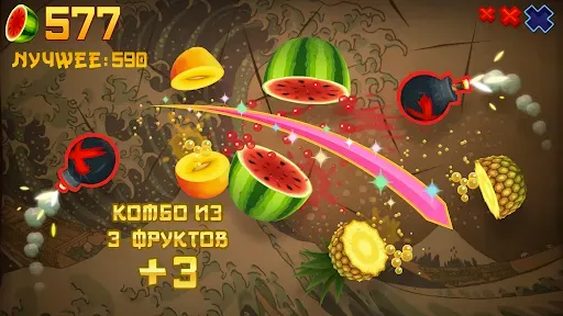 Скриншот 7 — Fruit Ninja Classic+