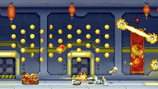 Скриншот 2 — Jetpack Joyride Classic