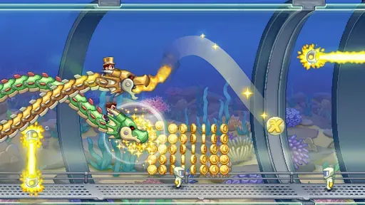 Скриншот 5 — Jetpack Joyride Classic