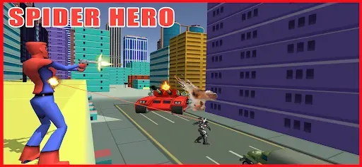 Скриншот 1 — Spider Fighter: Crime Gangster