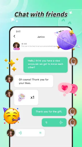 Скриншот 5 — LightChat -Voice Chat & Meet