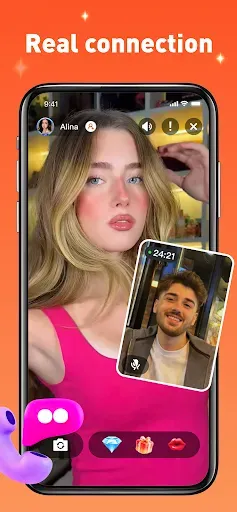Скриншот 2 — Tina Live - Match & Video Call
