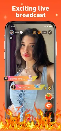 Скриншот 7 — Tina Live - Match & Video Call