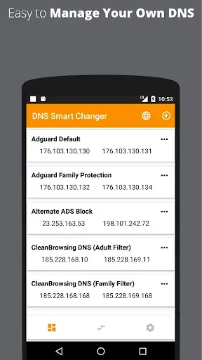 Скриншот 7 — DNS Changer - Web Filter