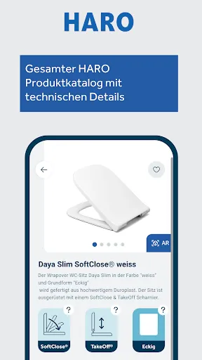 Скриншот 4 — HARO WC-Sitz Finder