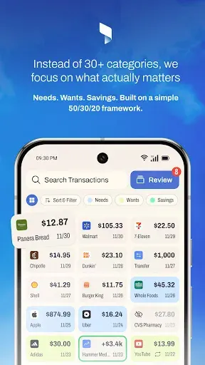 Скриншот 2 — Dollarwise: Budget & Tracking