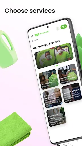 Скриншот 2 — Hamperapp: Laundry & Dry Clean