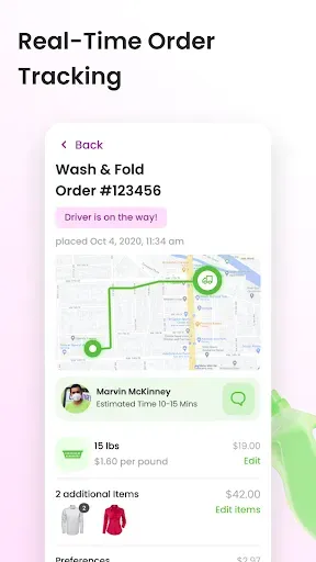 Скриншот 6 — Hamperapp: Laundry & Dry Clean